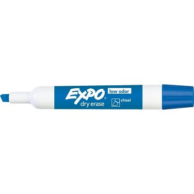 Marker-Dry Erase, Expo Low Odour, Chisel Blue (1825972)