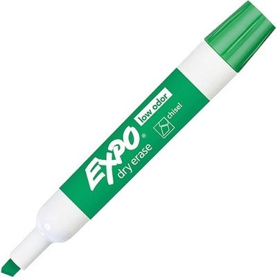 Marker-Dry Erase, Expo Low Odour, Chisel Green (1825973)