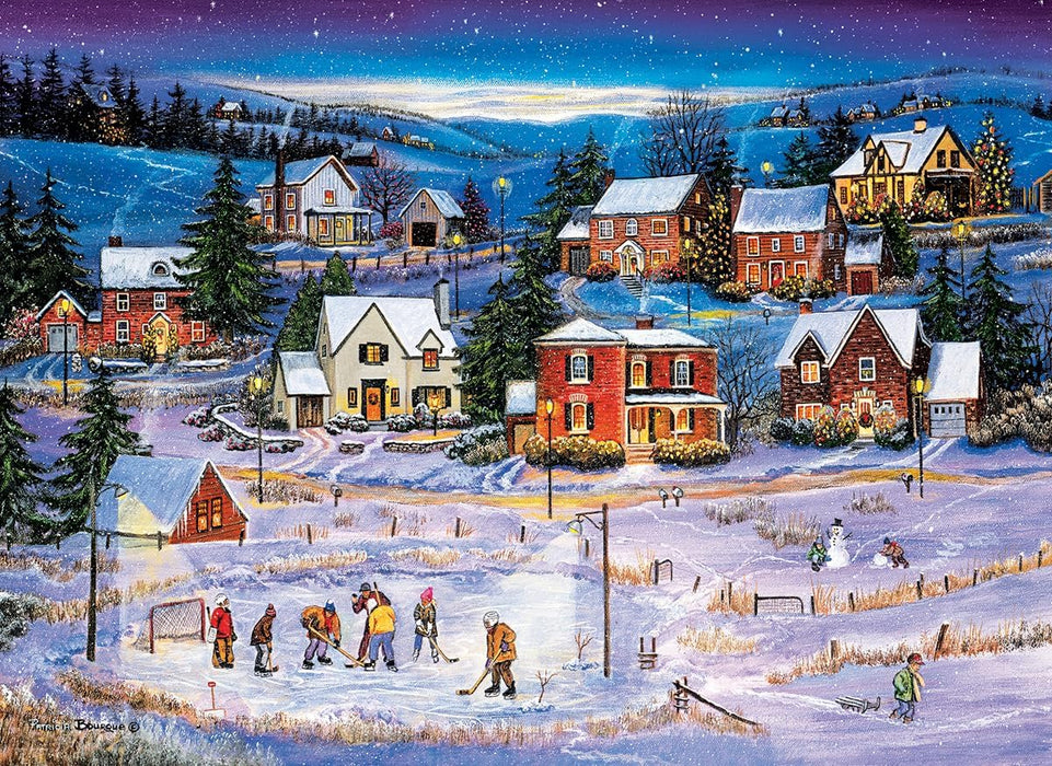 Stars on the Ice by Patricia Bourque 1000-Piece Puzzle