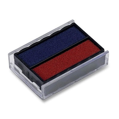 Stamp Replacement Pad, Blue/Red  -6/4850/2   2/Pk--76553