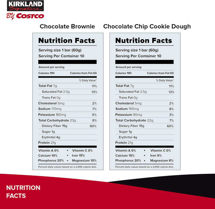Kirkland Signature Protein Bar Variety, 1.2 Kg