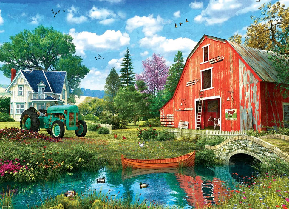 Eurographics The Red Barn 1000-Piece Puzzle