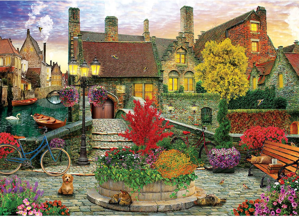Eurographics 6000-5531 Old Town Living by David Mclean 1000-Piece Puzzle