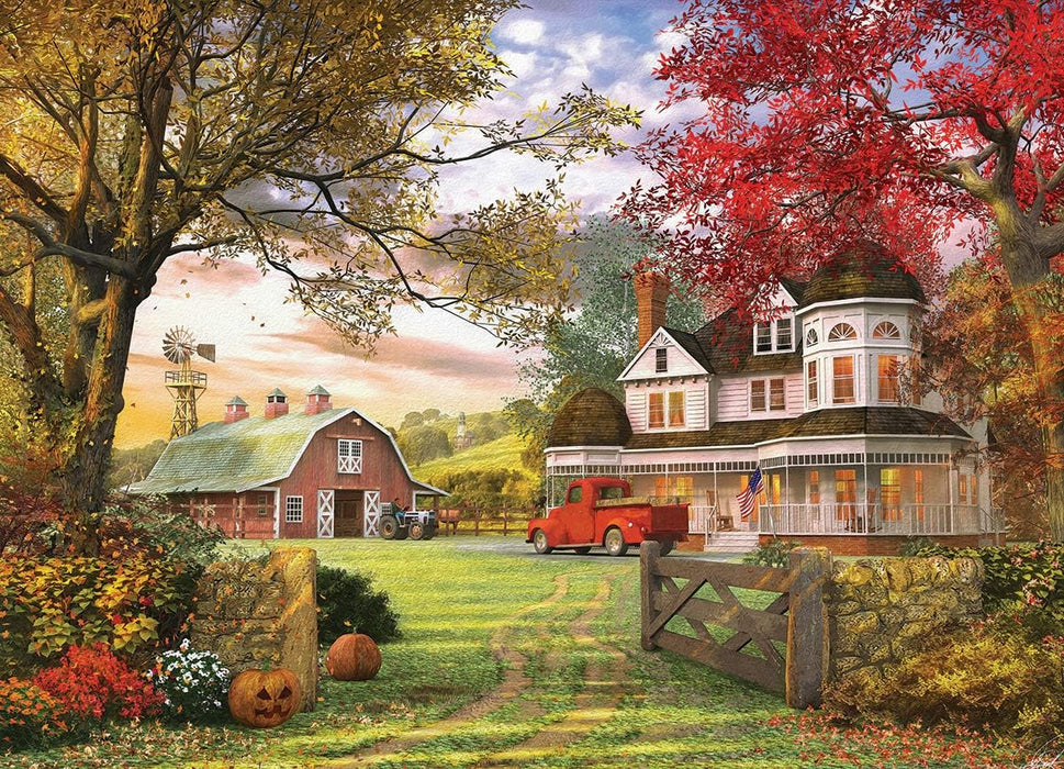 Eurographics Old Pumpkin Farm Jigsaw Puzzle (1000-Piece)
