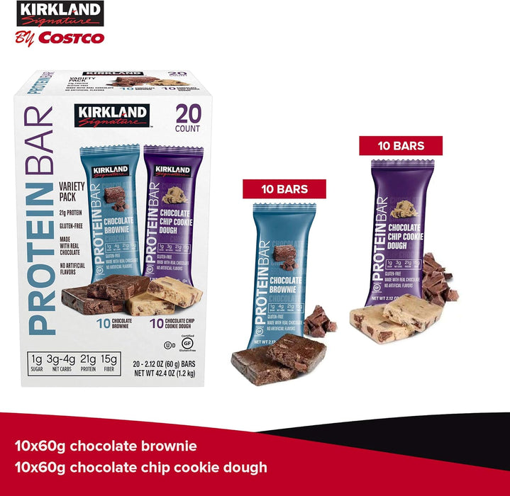 Kirkland Signature Protein Bar Variety, 1.2 Kg