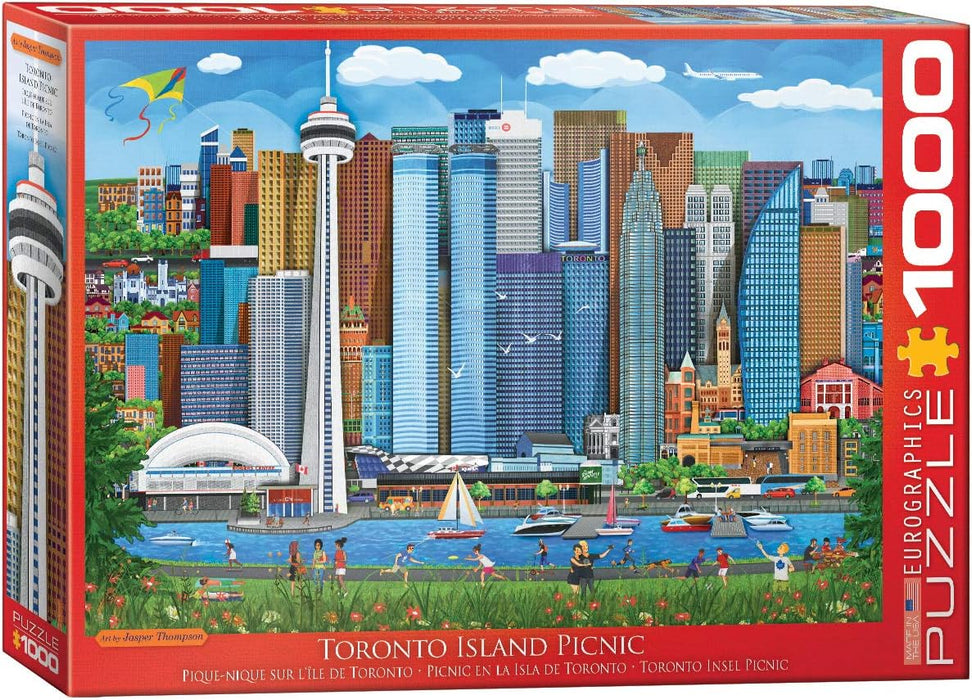 Eurographics 6000-5536 Toronto Island Picnic by Jasper Tompson 1000-Piece Puzzle