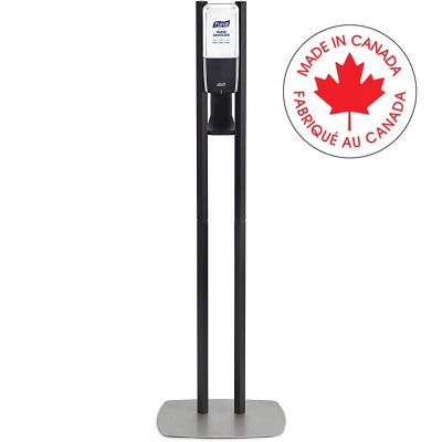 Sanitizer Dispenser Stand-Purell Es10 Floor Stand, Graphite