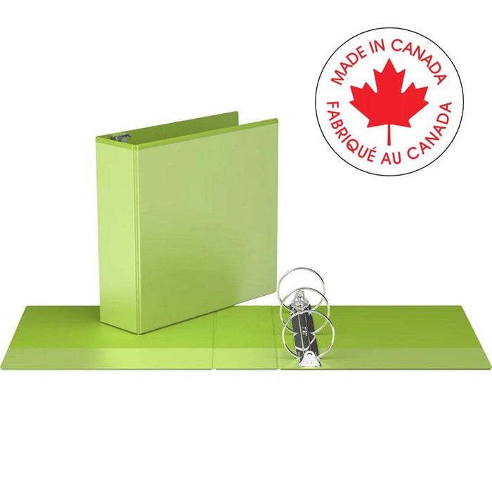 Binder-Easyview 3" Round Ring, Lime Green