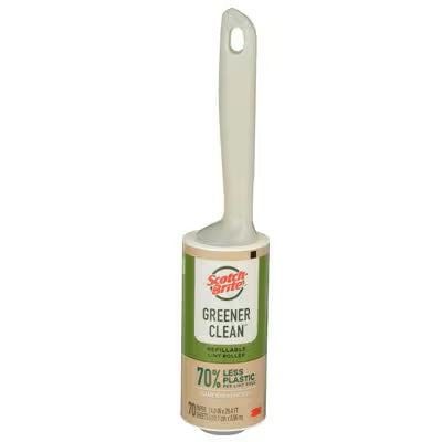 Lint Roller-Scotch-Brite Greener, 4" X 29.4', 48 Sheets