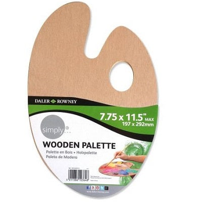 Palette-Wooden, Simply Daler-Rowney 7.75X11.5