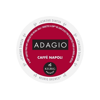 Coffee-K Cup Adagio Caffe Napoli Dark Roast