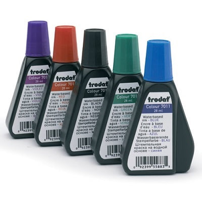 Stamp Pad Ink-Premium 28Ml Blue -7011  --55883