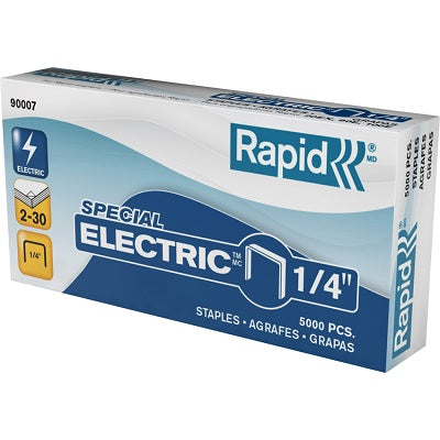 Staples-Rapid Special Electric 1/4", 5000/Box
