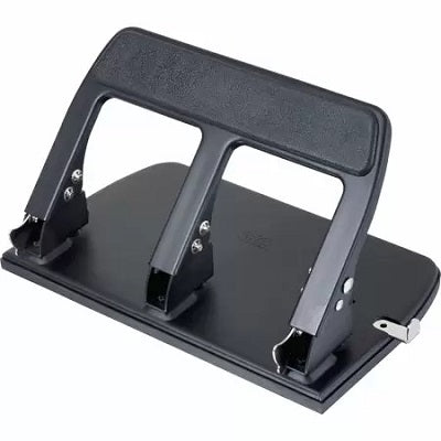 Punch-3 Hole, 9/32", 40 Sheet Capacity, Black