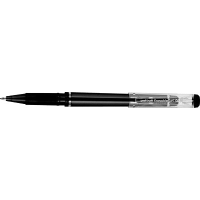 Pen-Stick, Uni Erasable Gel, Medium, Black