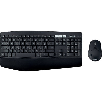 Keyboard / Mouse Combo-Logitech Mk850, Wireless, Black