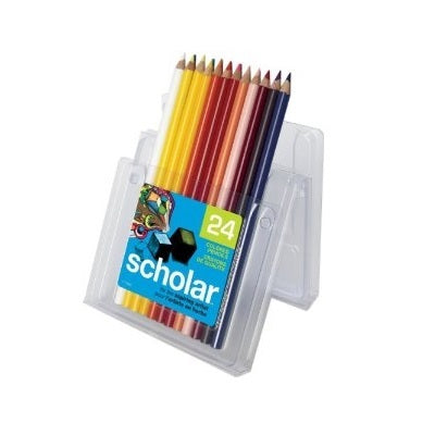 Pencils-Coloured, Prismacolor Scholar, 24-Colour -Ps324