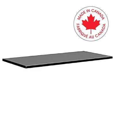 Storage Cabinet Shelves-9300 36" X 18", Black