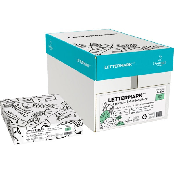 Paper-Lettermark Colors Letter 20Lb Green