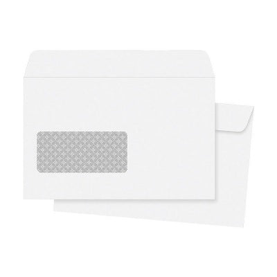 Envelope-T4 1 Window, 5-3/4X9  Security, 500/Box