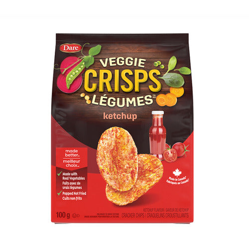 Dare Veggie Crisps Ketchup Flavoured 100 g