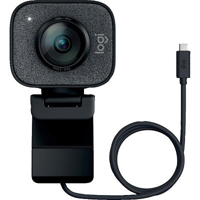 Webcam-Logitech Streamcam, Full Hd, Usb-C, Black