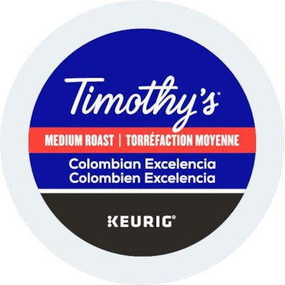 Coffee-K Cup Timothy'S Colombian Excelencia  (01043)