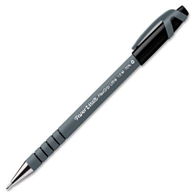 Pen-Stick, Flexgrip Ultra Ballpoint Medium Black 12/Bx