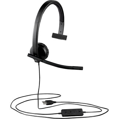 Headset-Logitech H570E Mono Usb