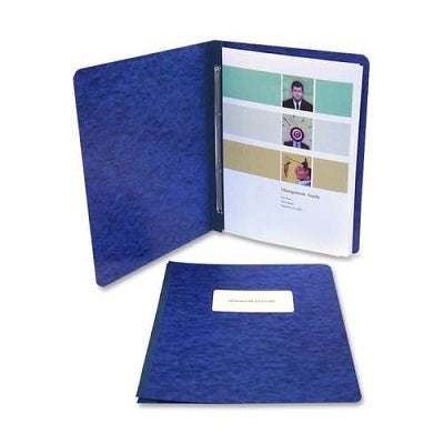 Report Cover-Pressboard 11X8.5 Reinforced Royal Blue