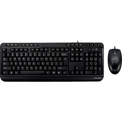 Keyboard / Mouse Combo-Adesso Multimedia Usb, French, Black