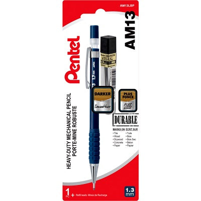 Pencil-Mechanical, Heavy-Duty 1.3Mm, Plus 1Tb Refill Lead
