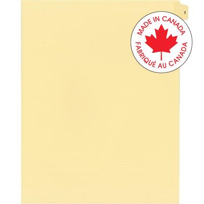 Legal Index-Buff #1 11X8.5 1/25 Cut