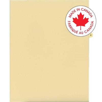 Legal Index-Buff #9 11X8.5 1/25 Cut