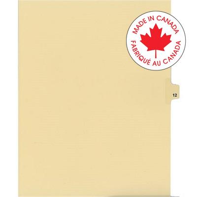 Legal Index-Buff #12 11X8.5 1/25 Cut