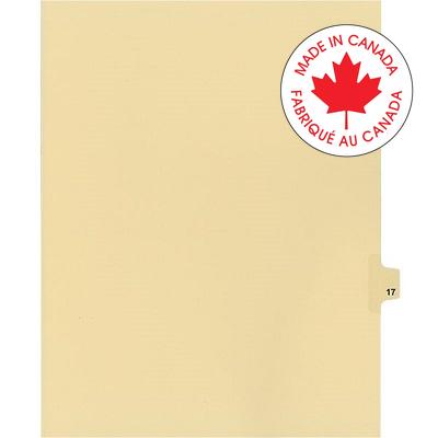 Legal Index-Buff #17 11X8.5 1/25 Cut