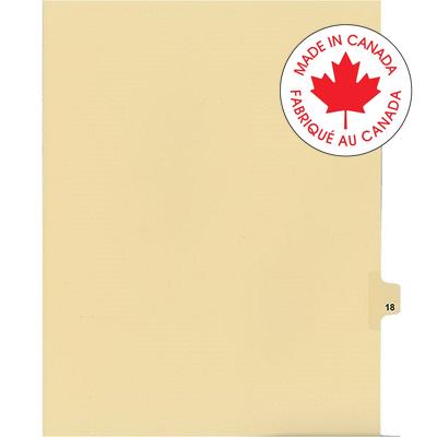 Legal Index-Buff #18 11X8.5 1/25 Cut