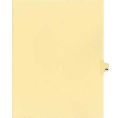 Legal Index-Buff #40 11X8.5 1/25 Cut