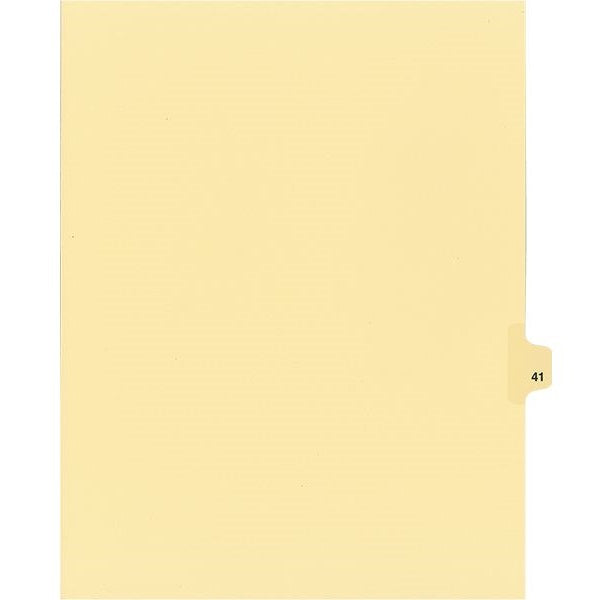 Legal Index-Buff #41 11X8.5  1/25 Cut