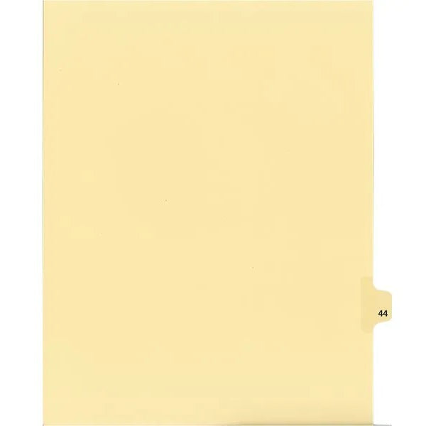 Legal Index-Buff #44 11X8.5 1/25 Cut