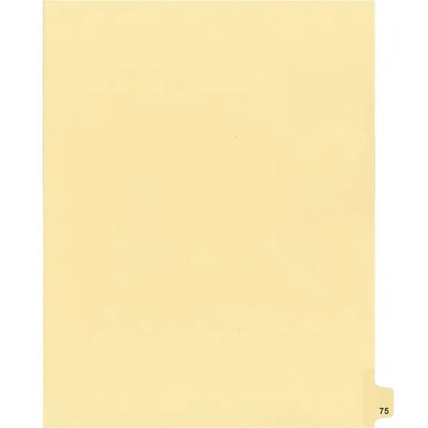 Legal Index-Buff #75 11X8.5  1/25 Cut
