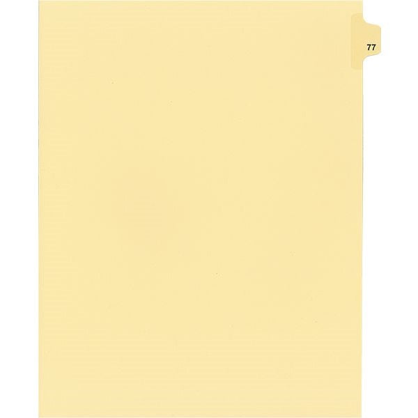 Legal Index-Buff #77 11X8.5  1/25 Cut
