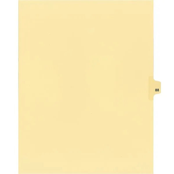 Legal Index-Buff #88 11X8.5  1/25 Cut