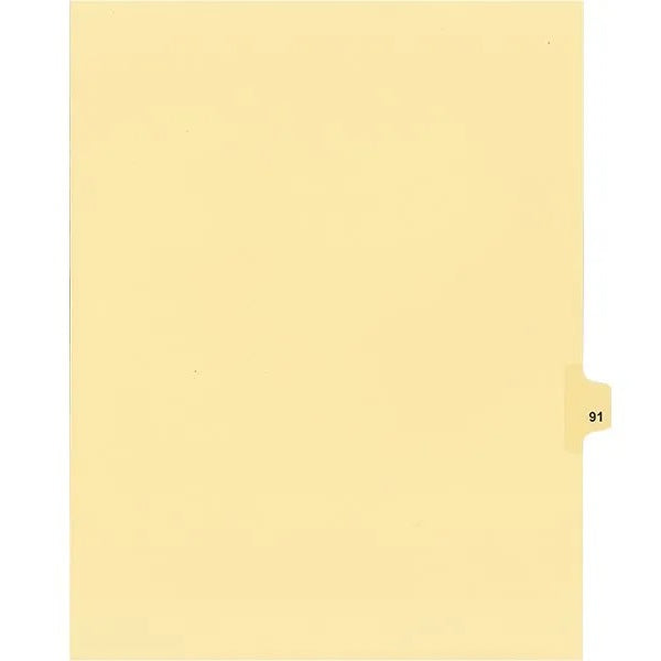 Legal Index-Buff #91 11X8.5  1/25 Cut