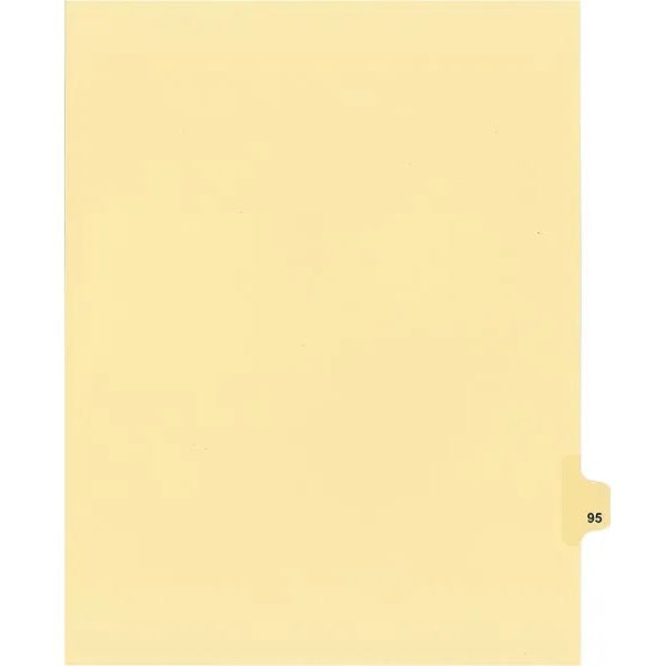 Legal Index-Buff #95 11X8.5  1/25 Cut