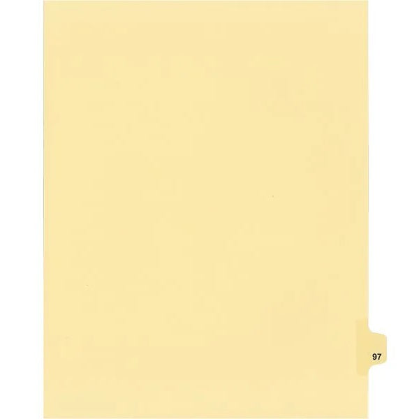 Legal Index-Buff #97 11X8.5  1/25 Cut