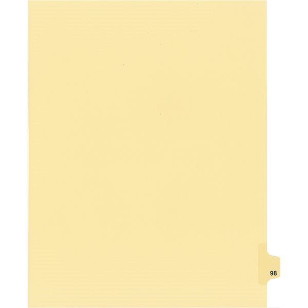 Legal Index-Buff #98 11X8.5  1/25 Cut