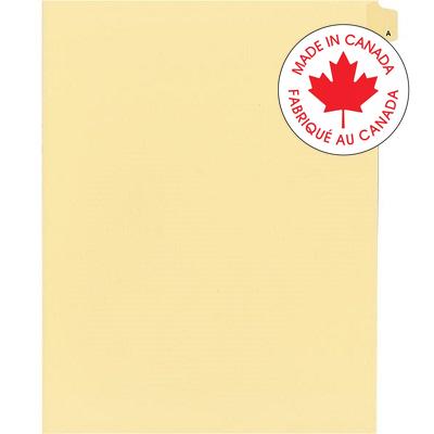 Legal Index-Buff  A 11X8.5 1/25 Cut