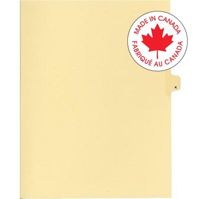 Legal Index-Buff  K 11X8.5 1/25 Cut