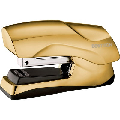 Stapler-Flat Clinch, Half Strip, Gold
